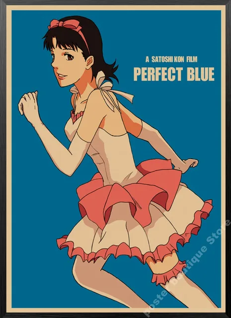 Perfect Blue Anime Movie Vintage Kraft Paper Poster For Manga Lovers ▻   ▻ Free Shipping ▻ Up to 70% OFF