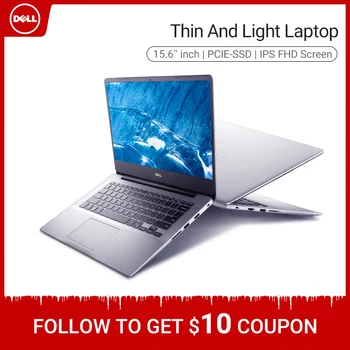 

Dell Inspiron 5580 ultrabook i5 laptop Intel Core i5 8265U MX130 128G SSD1T HDD 15.6''IPS FHD thin and light notebook