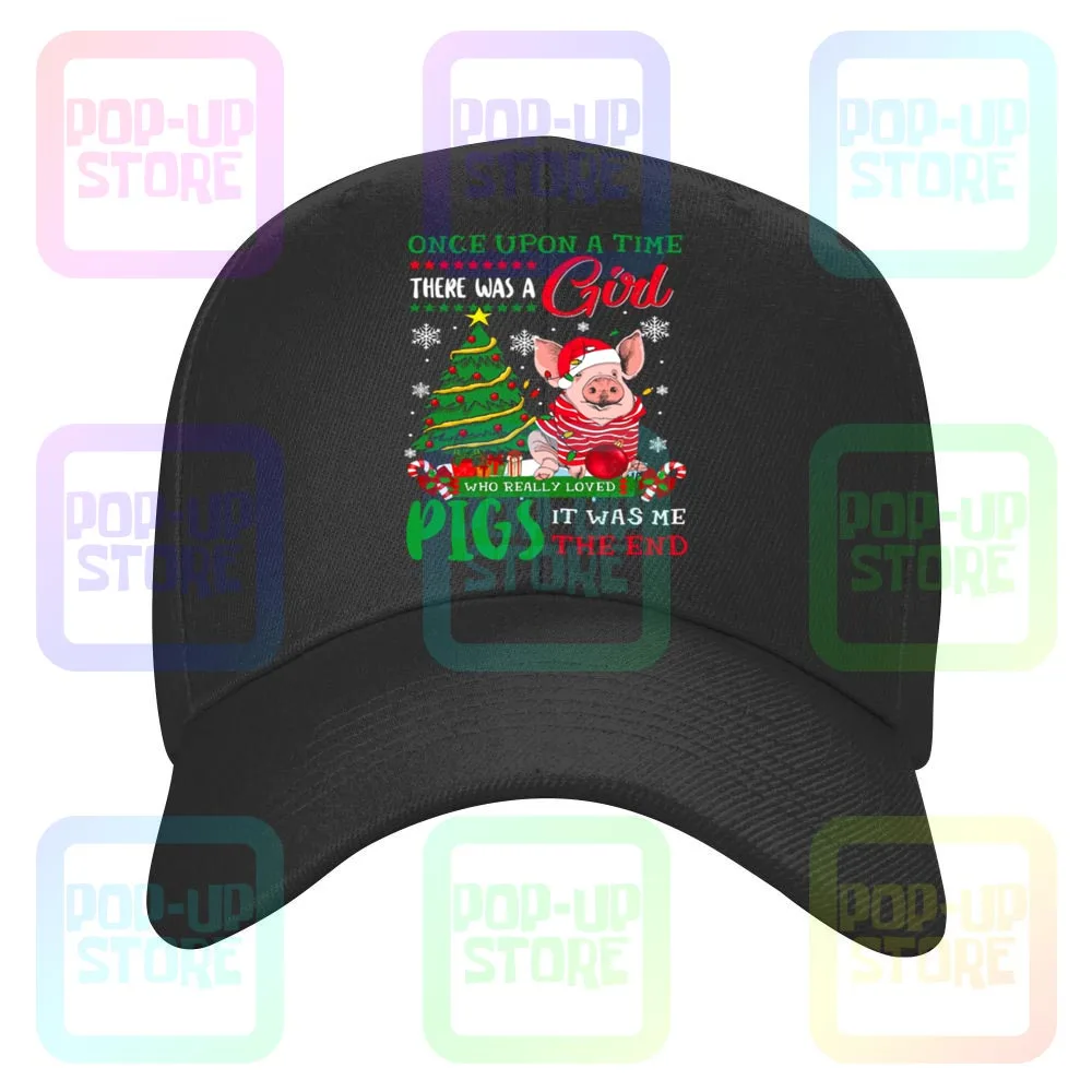 A Girl Love Pig Christmas Lover Caps Baseball Cap | Аксессуары для одежды