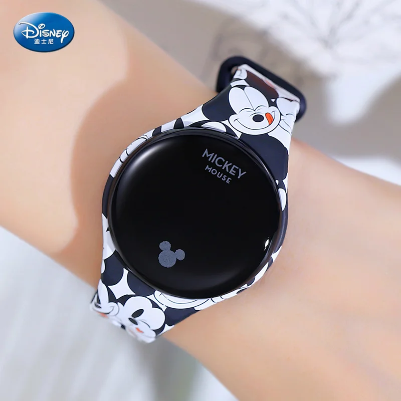 

Disney Mickey Mouse Digital Watch Spiderman Kids Watch Frozen Cartoon Student Touch Screen Smart Sport Boys Watches Girl Watch