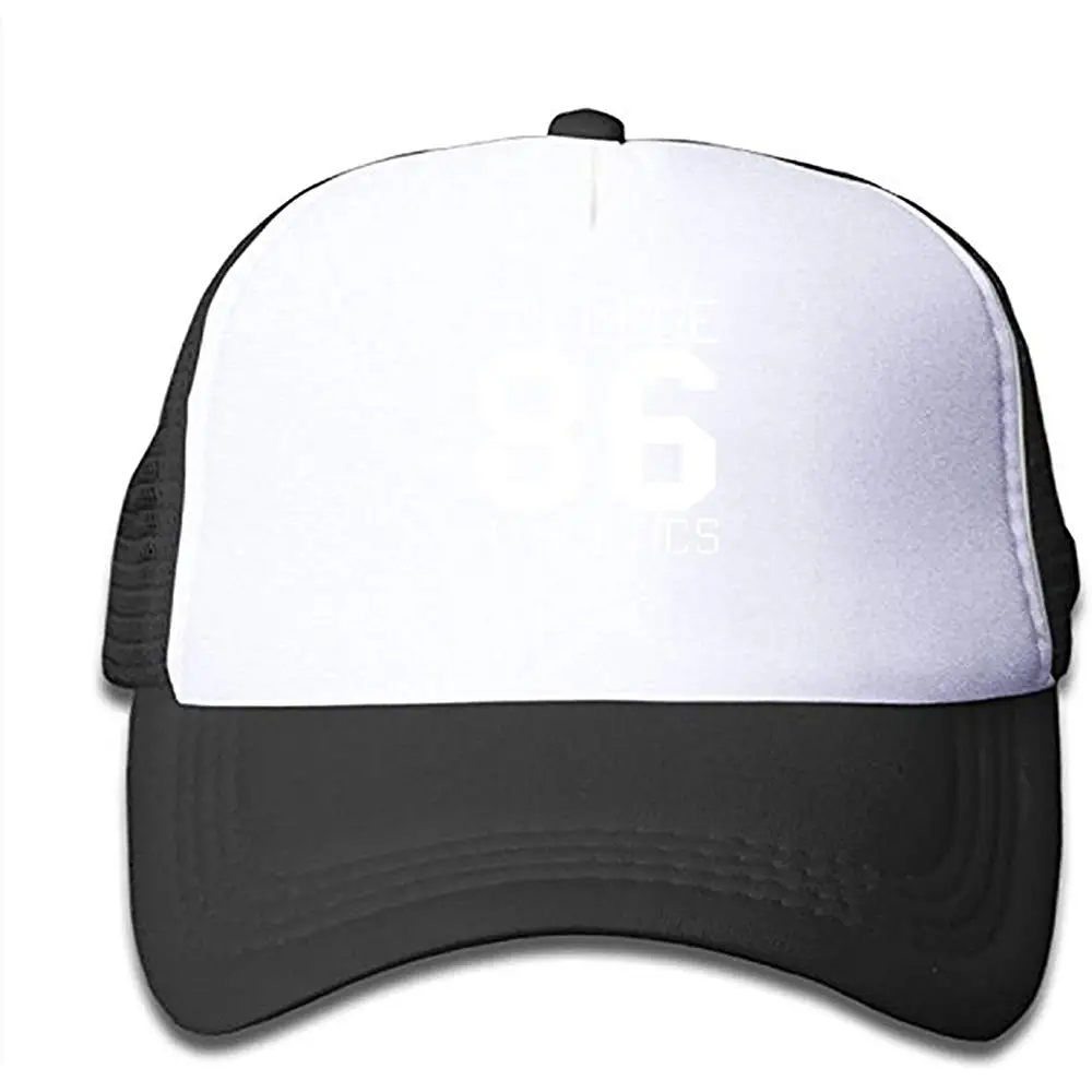 HHNYL сетчатая Кепка для колледжа 86 Atletics Trucker головные уборы Бейсболки регулируемые для малышей