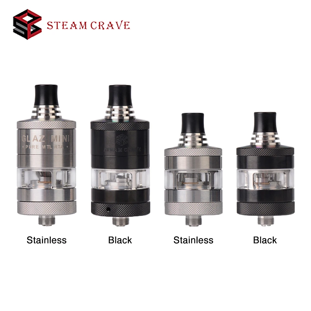 Оригинальная Паровая жаба Glaz Mini RTA 2 мл/5 мл емкость с одной Головка Катушки и