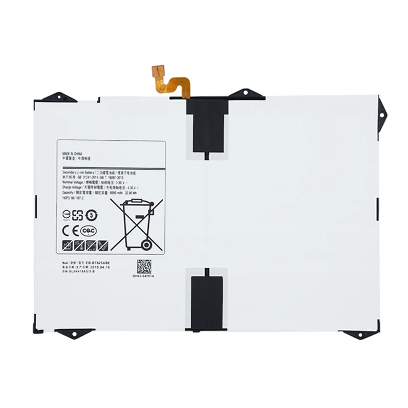 Ооз оригинальный планшета большой емкости аккумулятора EB-BT825ABE для Samsung Galaxy Tab S3 9 7