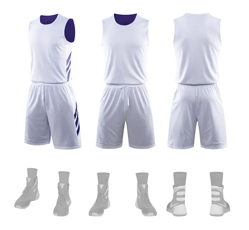 HOWE AO, мужские баскетбольные майки, набор, двухсторонний, дышащий, быстро сохнет, пустая баскетбольная форма, двухсторонние спортивные тренировочные костюмы