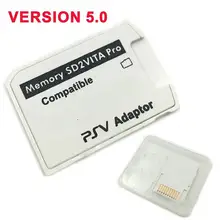 EastVita-adaptador V5.0 SD2VITA PSVSD Pro para PS Vita Henkaku, tarjeta de juego 3,60, sistema de tarjeta de memoria Micro SD R40
