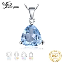 Кулон из настоящего аметиста, ожерелье из стерлингового серебра 925 пробы, драгоценный камень, колье, ожерелье, женское серебро