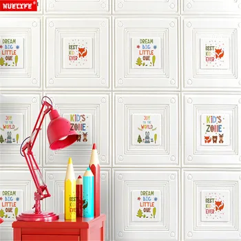 

Cartoon car pattern kids room 3d wall stickers cartoon animal bedroom room boys and girls wallpaper decorative stickers for kids