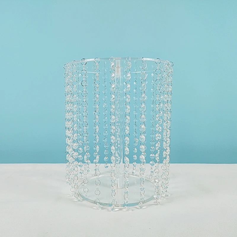 Wedding Crystal Tower Birthday Party Decoration Acrylic Cake Stand 3-9pcs/set suit