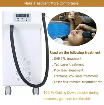 

New cryo air cooling machine laser cooler zimmer cooling machine zimmer cryo chiller reduce pain