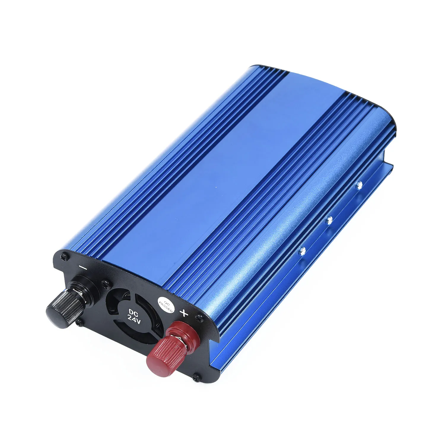 Blue Aluminum Alloy 12V 24V To DC 220V AC inverter 4000W Modified Sine Wave with cooling 5