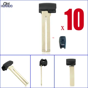 

10 PCS/LOT, New Insert Small Key for Subaru Smart Remote Key Uncut Key Blade