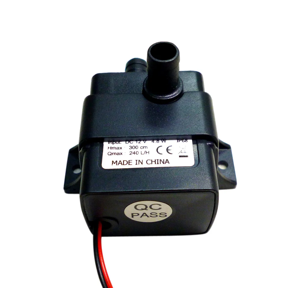 DC 12V 4,2 W мини Бесщеточный погружной водяной насос фонтан цветочный горшок аквариумные насосы низкое потребление
