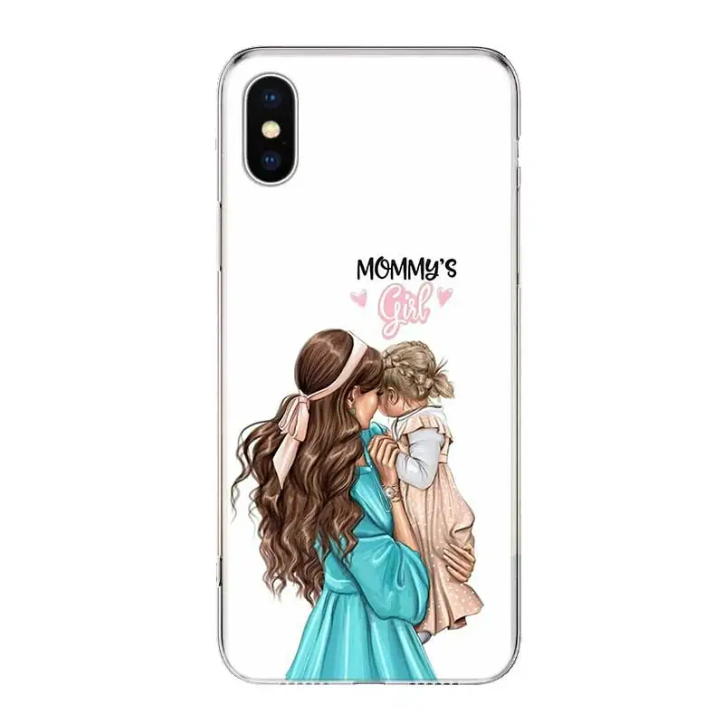 13 pro max cases Baby Mom Girls Phone Case For iPhone 13 12 11 Pro Max 6 X 8 6S 7 Plus XS XR Mini 5S SE 7P 6P Pattern Cover Coque case iphone 13 pro max