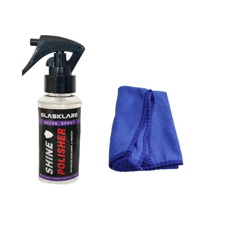 110ml Auto Polishing Anti scratch Spray Type Crystal Plating Liquid Ceramic Coating 9H Car