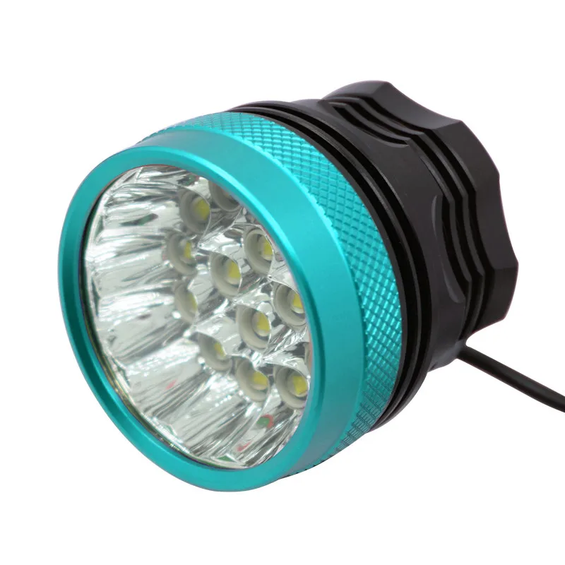 Najtaniej WasaFire 40000 lumenów 16 * T6 LEDs lampa rowerowa rower przednie światła Running reflektor jazda na rowerze skuter latarka luz bicicleta