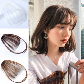 

XUANGUANG Hair Bangs High Temperature Chemical Fiber 12 Colors For Chooes Soft Bangs Hair