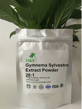 

150-1000g Free shipping hot selling gymnema sylvestre extract powder 20:1