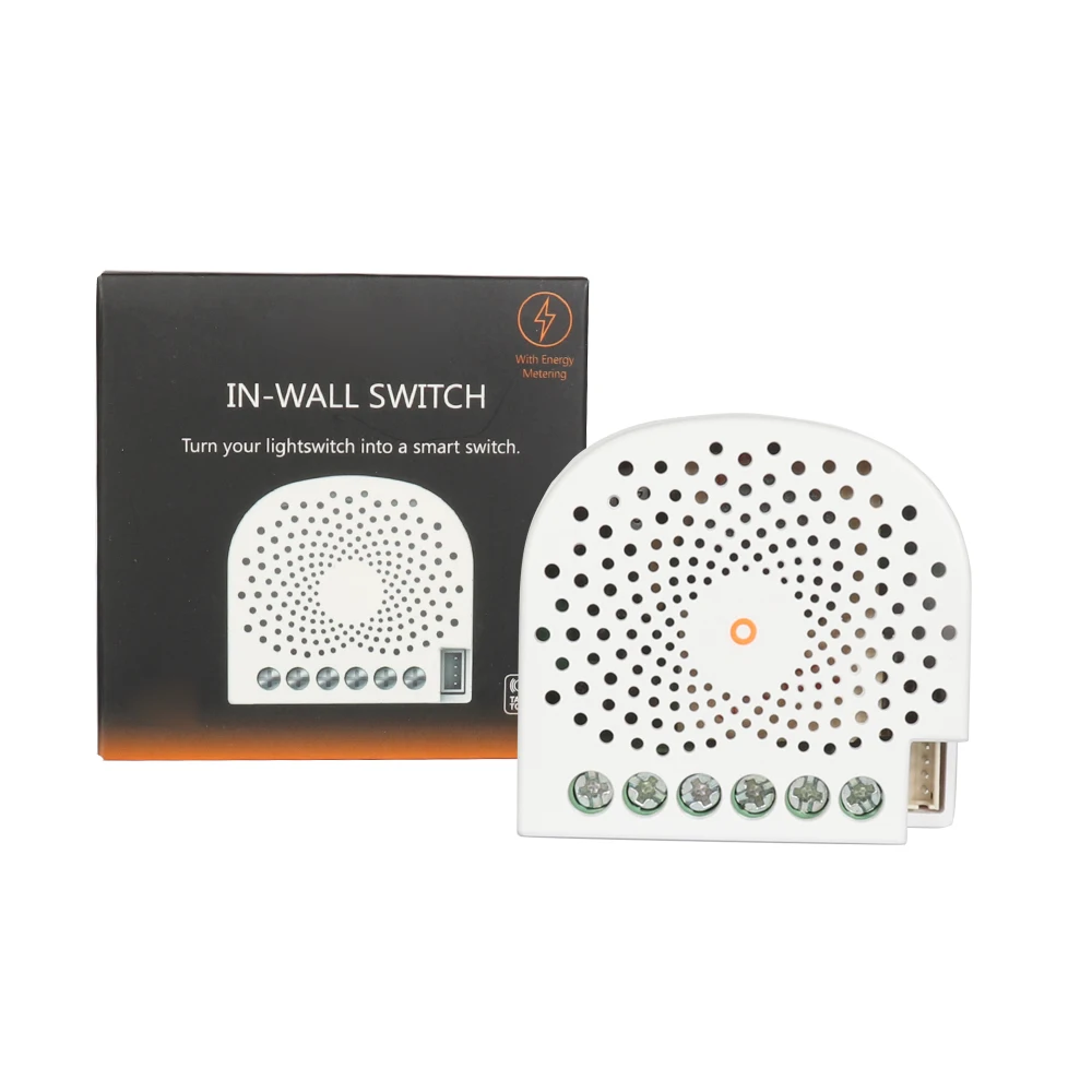 

Z-Wave In Wall Smart Switch Remotely Control On/Off Controller With Energy Metering EU 868.4MHZ