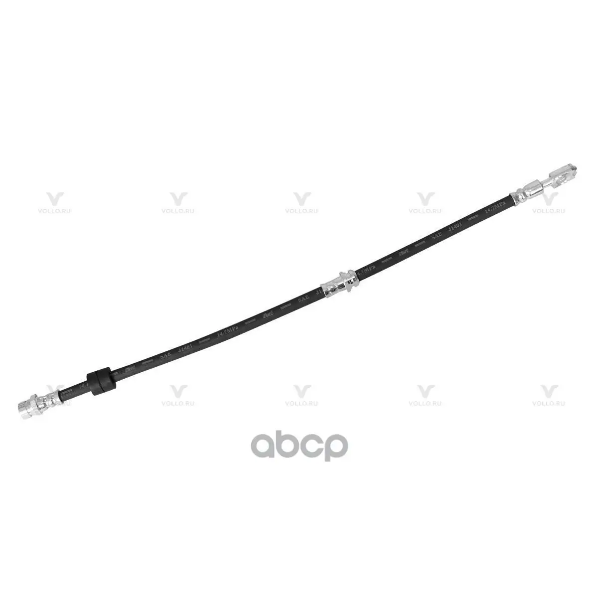 KRAFT KT 003152 ШЛАНГ ТОРМОЗНОЙ 535mm Φ10mm - M10×1 передний Scoda Fabia Roomster 1.2-2.0 (99-14) / VW OBERKRAFT |