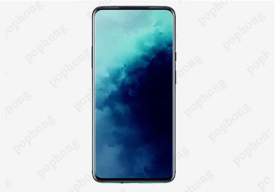 6,67 дюймов, OnePlus 7T Pro, глобальная ПЗУ, мобильный телефон Snapdragon 855 Plus, Восьмиядерный, 48мп, тройная камера, разблокировка экрана