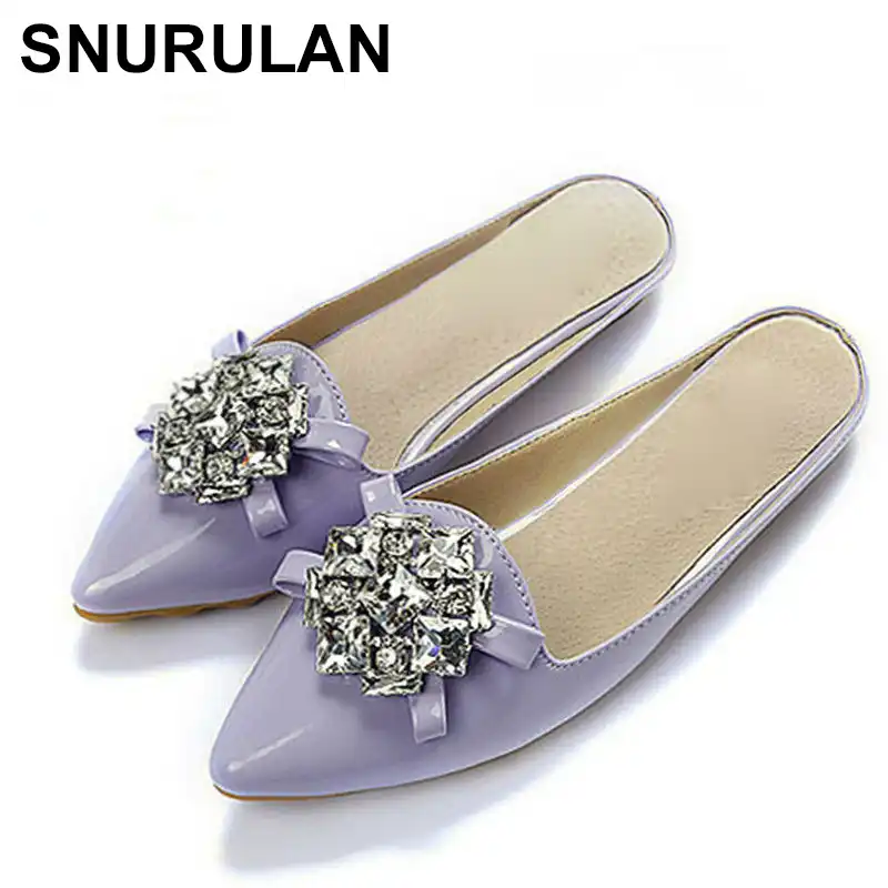 SNURULAN Patent Leather Patent Pumps 