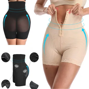 

Plus Shapewear Workout Waist Trainer Corset Butt lifter Tummy Control Plus Size Booty Lift Pulling Underwear Shaper
