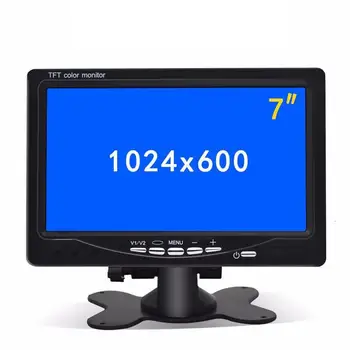 

7 Inch Car Headrest Display Monitor Rear View Display And Wifi Rearview Reverse Backup Camera Car Tv Display