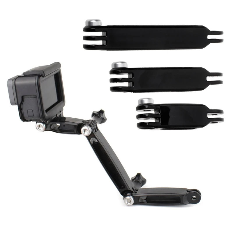 3 In 1 Handle Grip Extension Arm Pole Mount Set Kit Accessory For GoPro Hero 5/4 