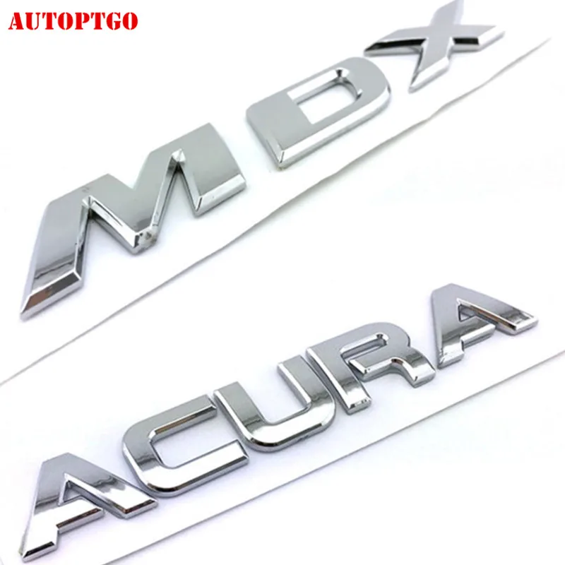 Автомобильный Стайлинг кузова задний багажник 3D письмо MDX TSX SH-AWD эмблема стикеры значок наклейка для Acura