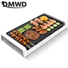 DMWD 1800W 220V Household Smokeless Barbecue Machine Non-stick Party Electric Roasting Pan BBQ Griddles For 2-8 People 2