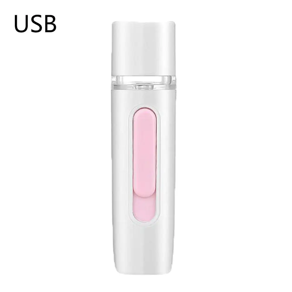 Косметический распылитель, счетчик воды, зарядка через usb, нано-распылитель, паровой прибор для увлажнения лица - Цвет: W