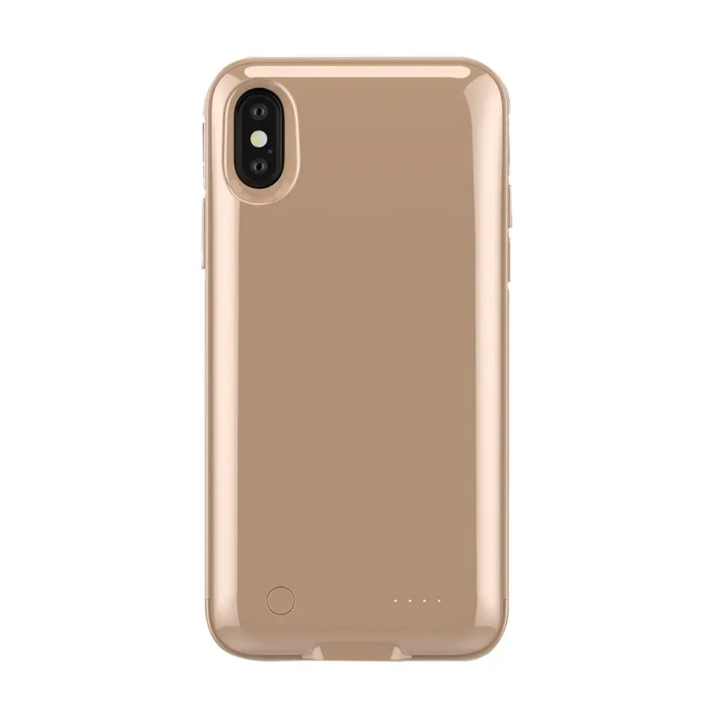 Беспроводное зарядное устройство 5000 мА/ч чехол для iphone X держатель мобильного