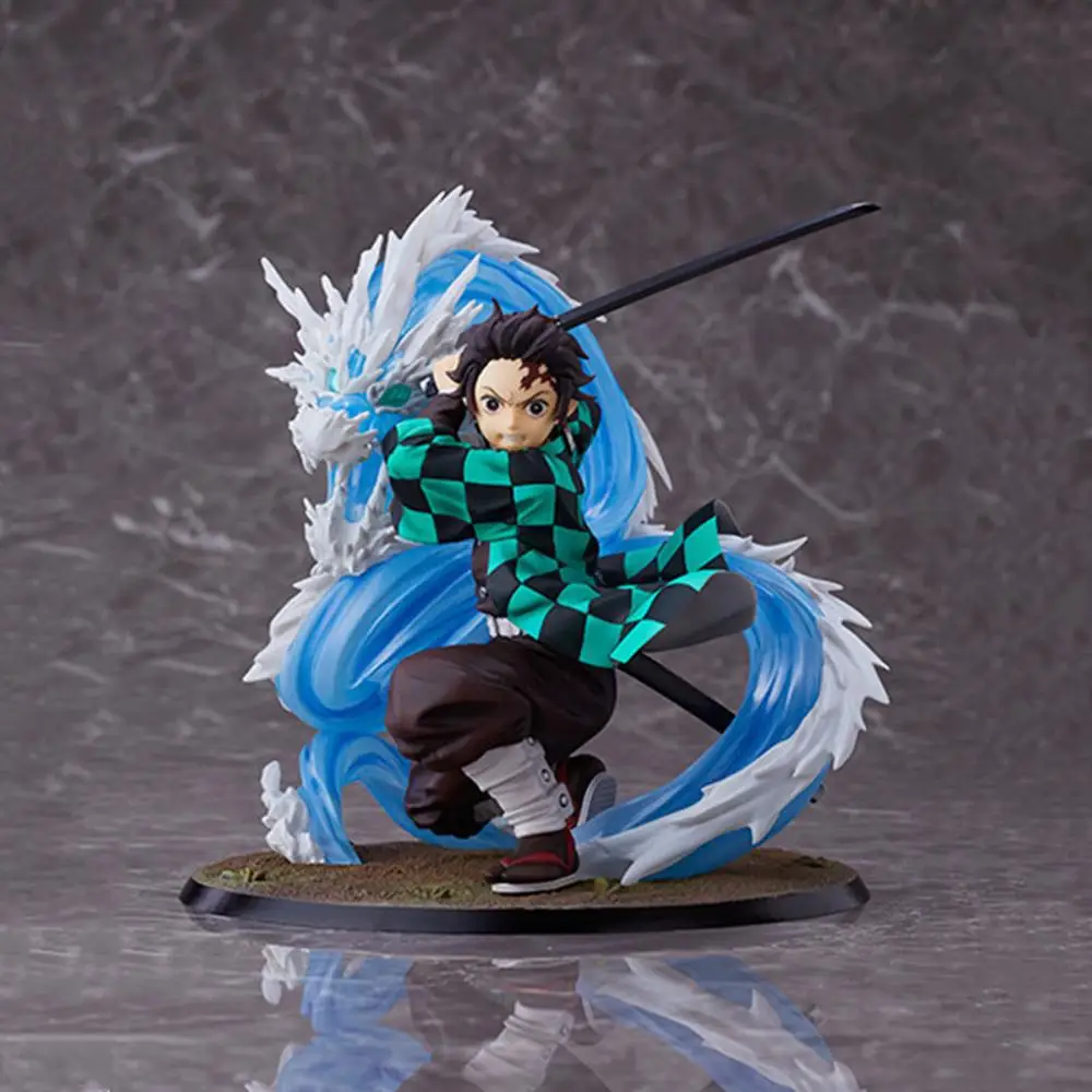 Аниме демон убийца Kimetsu без Yaiba камадо Tanjirou Agatsuma Zenitsu камадо Nezuko ПВХ Коллекция игрушки подарки на Рождество - Цвет: no box