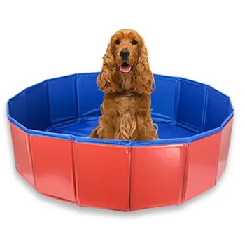 

Dog Bathtub Folding Bucket Pet Swimming Pool SPA Bath Large Dog Bathing Cat Supplies