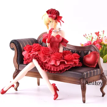 

Action Figure Fate EXTRA Red Saber 1/7 Scale Painted Figure Fate EXTRA Last Encore PVC Collection Model Toy