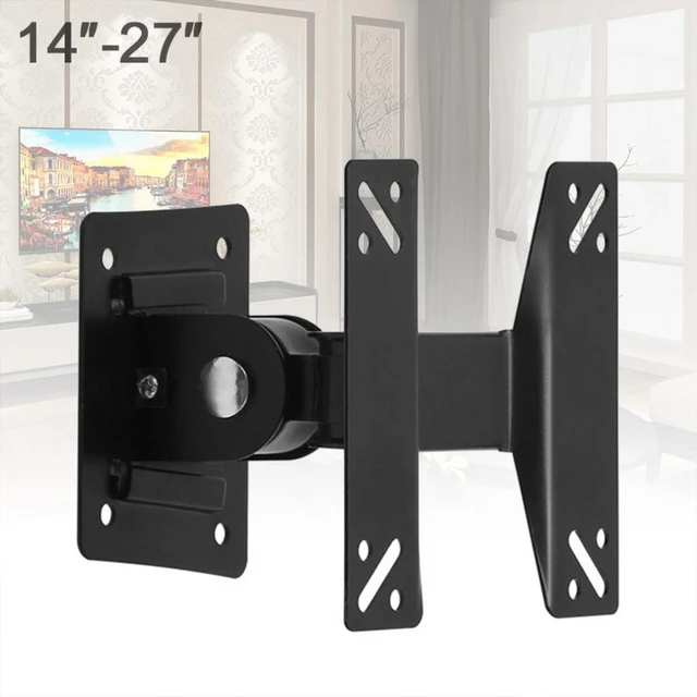 Support mural universel de TV LCD LED, support de TV pour moniteur PC, support  mural de TV rotatif, pivotant, support mural de TV Plasma - AliExpress