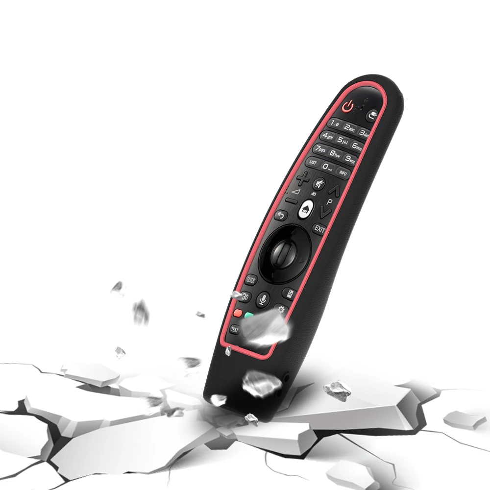 Силиконовый чехол SIKAI с цветными линиями для LG Smart TV AN MR600 пульта дистанционного