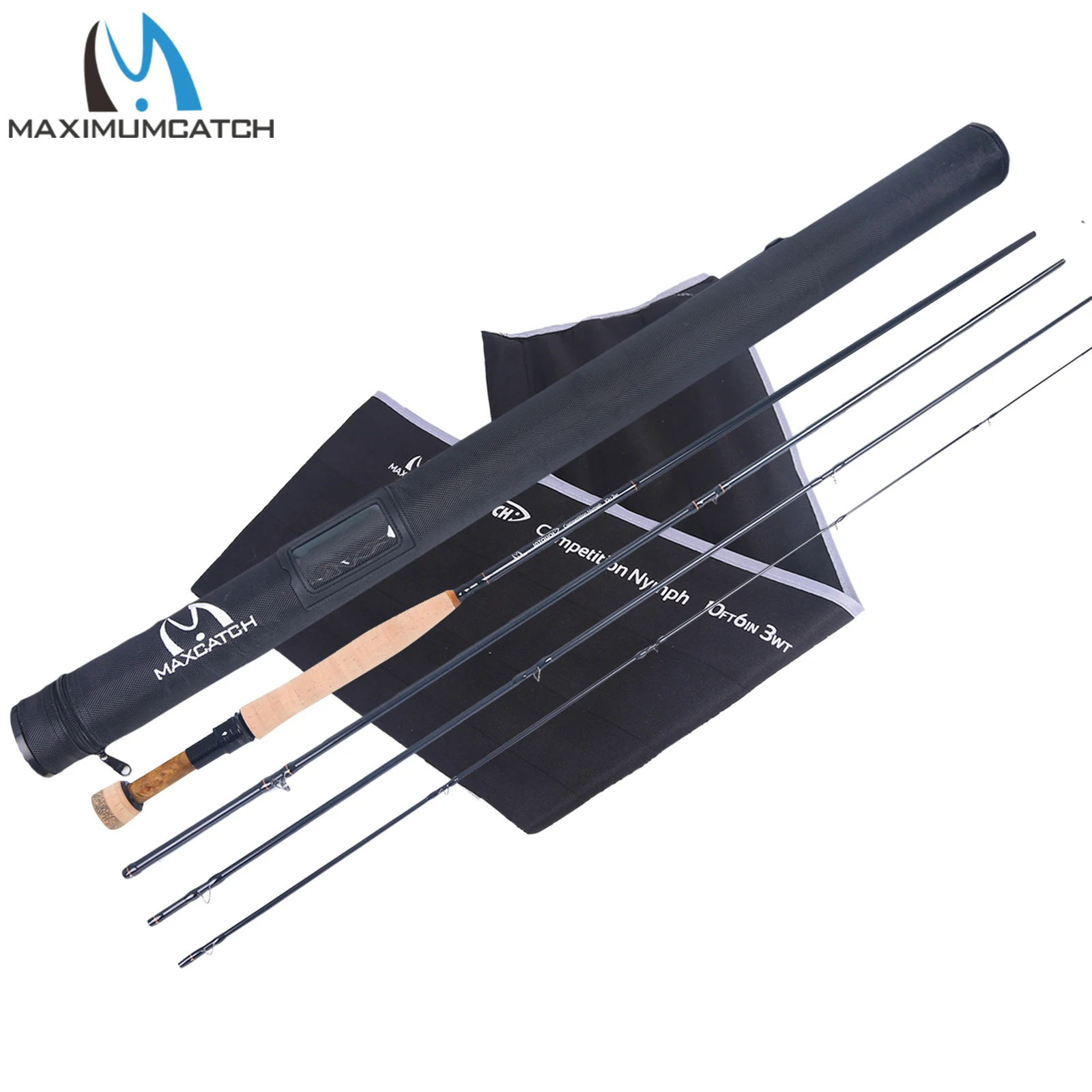 

Maximumcatch Maxcatch Competition InTouch Nymph Fly Rod for Euro Nymphing Fly Fishing Rod with Cordura Tube