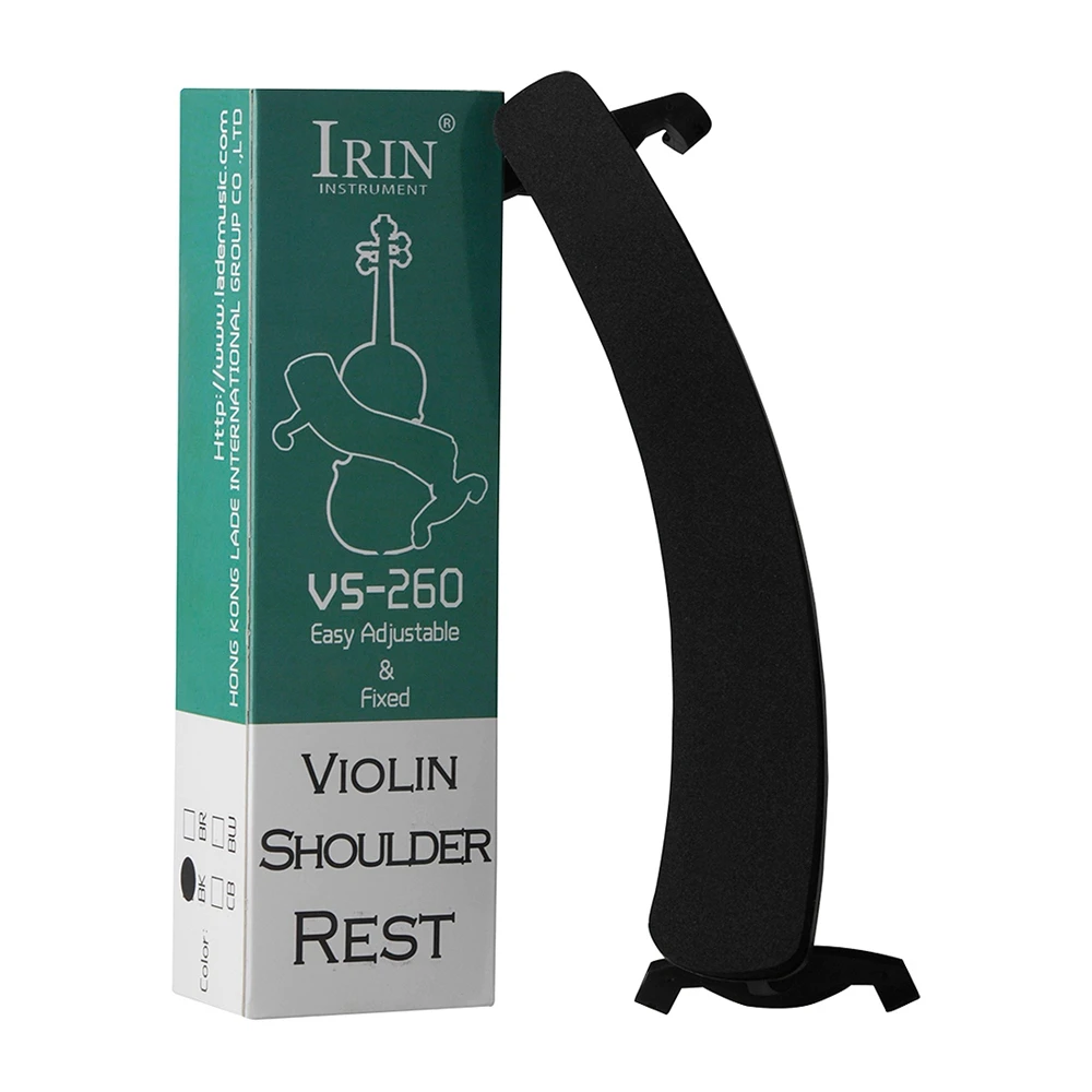 Irin 4/4 4/3 Universal Violin Shoulder Pad Adjustable Qin Too Comfortable And Beautiful steel Shoulder Violin Accessories