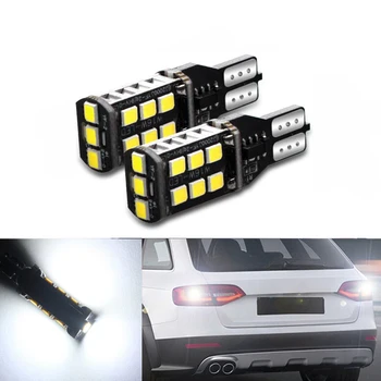 

2x T15 LED Wedge Bulb W16W Led Lamp Light Canbus Automobiles Backup Reverse Light For audi A1 A3 A4L A6L A5 A7 Q3 Q5 Q7 S5 TT