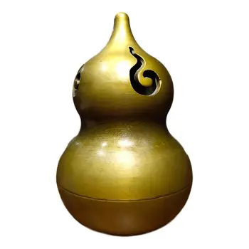 

LaoJunLu Collection Of Pure Copper Lucky Gourd Incense Burner Ornaments Imitation antique bronze masterpiece collection of