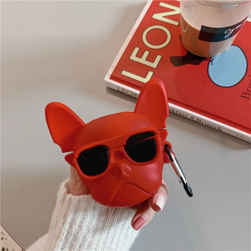 3D классный чехол для наушников s для Airpods Pro Чехол милый силиконовый мультяшный чехол для Apple Airpods Pro протектор Забавный чехол с брелком