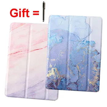 

Marble Print Magnet Flip Case for iPad 2019 Air 3 10.5 Pro 9.7 10.5 Tablet Cover A2123 A2153 A2152 A1673 A1674 A1675 A1701 A1709