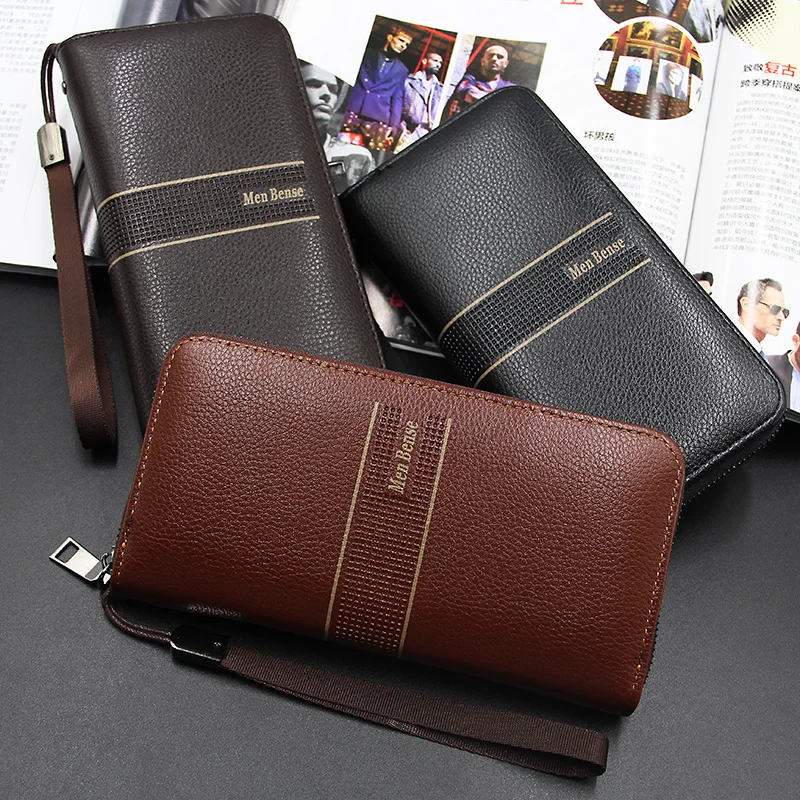 Кошелек 2019 мужской бумажник с застежкой молнией маленький кошелек новый дизайн