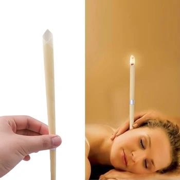 

Ear Cleaner Ear Candles 10pcs Wax Remover Horn Earplug Tray Round Aromatherapy Ear Candle Indiana Cleaning Fragrance Relaxation