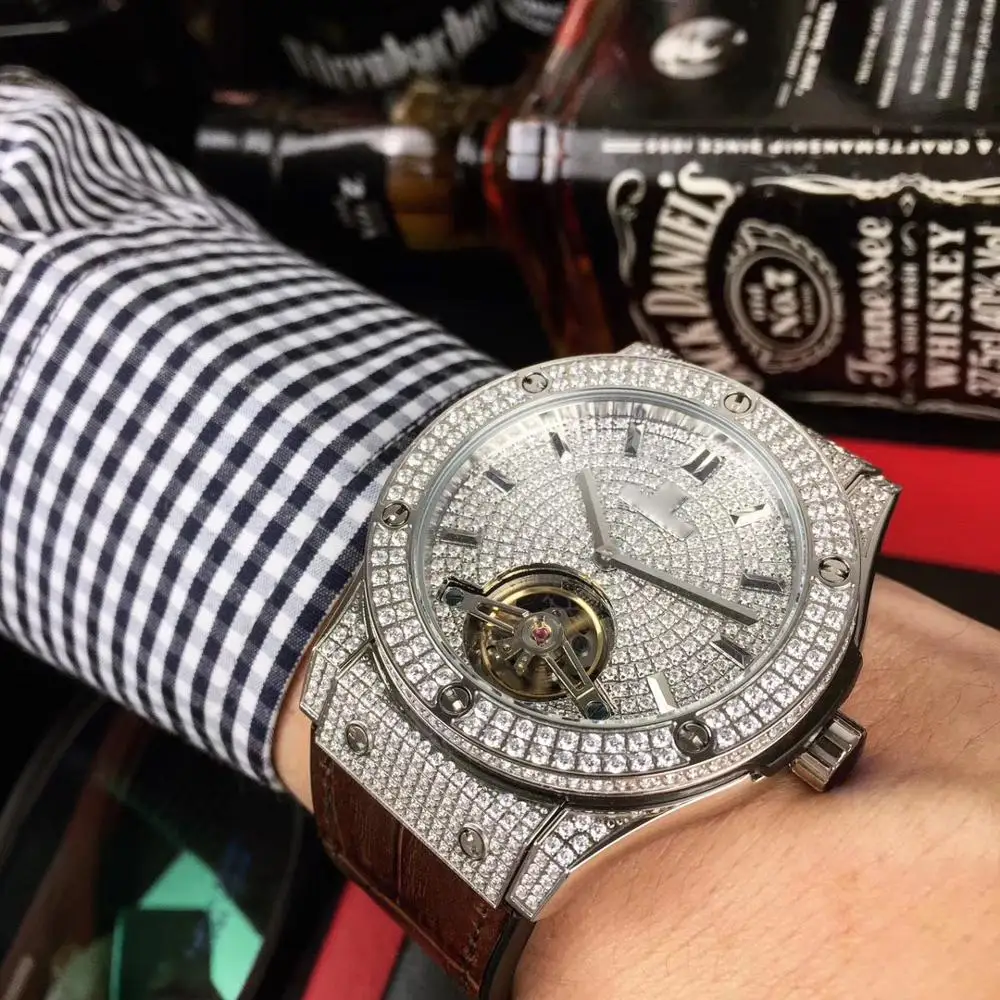 

WG09162 Mens Watches Top Brand Runway Luxury European Design Automatic Mechanical Watch