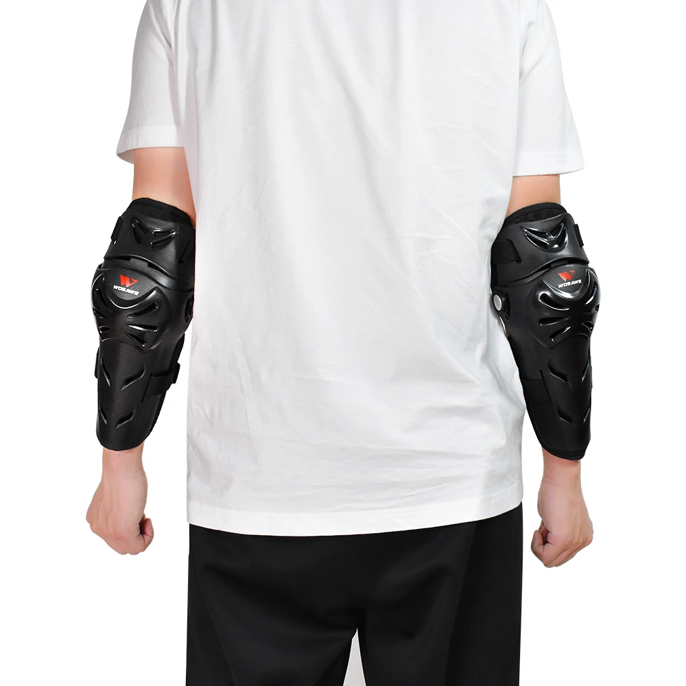 Уличные спортивные наколенники WOSAWE для взрослых ПЭ защита катания на мотоцикле