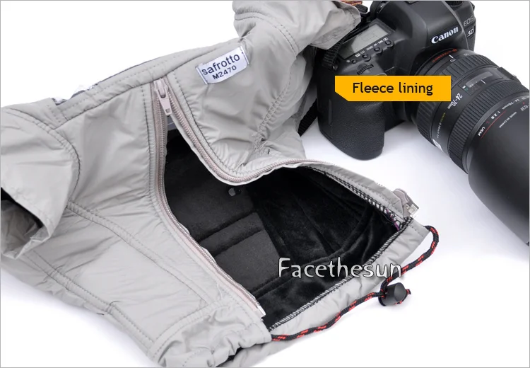 Warm camera sleeve cover Canon Nikon SFT24-70-13