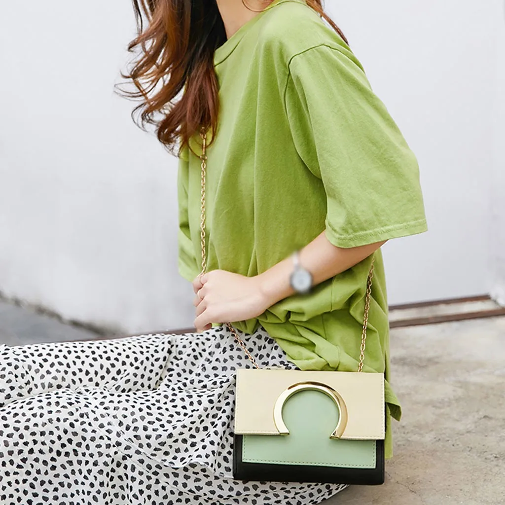 

Women Shoulder Bag luxury handbags women bags designer Version Luxury Wild Girls Small Square Messenger Bag feminina 7.26