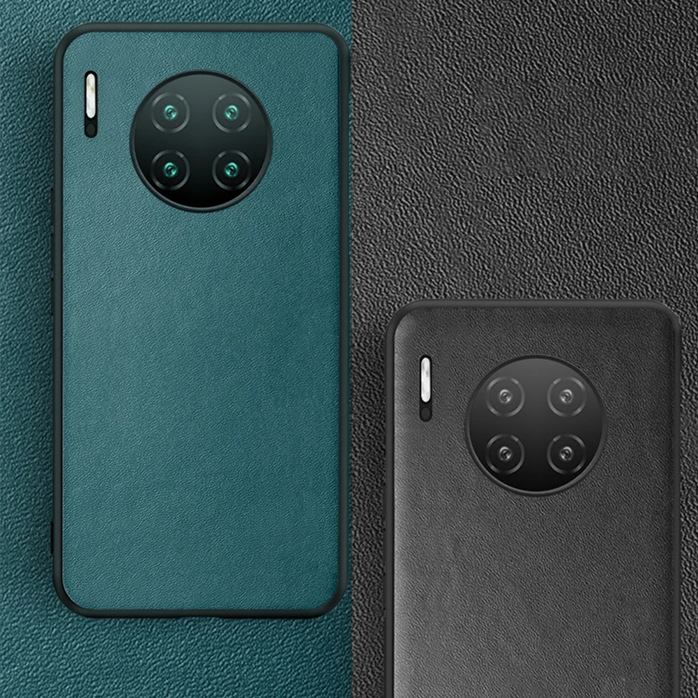 Чехол из воловьей кожи в стиле ретро для huawei mate 30 Pro, полный корпус, противоударный защитный чехол, мягкий ТПУ чехол с защитой от падения